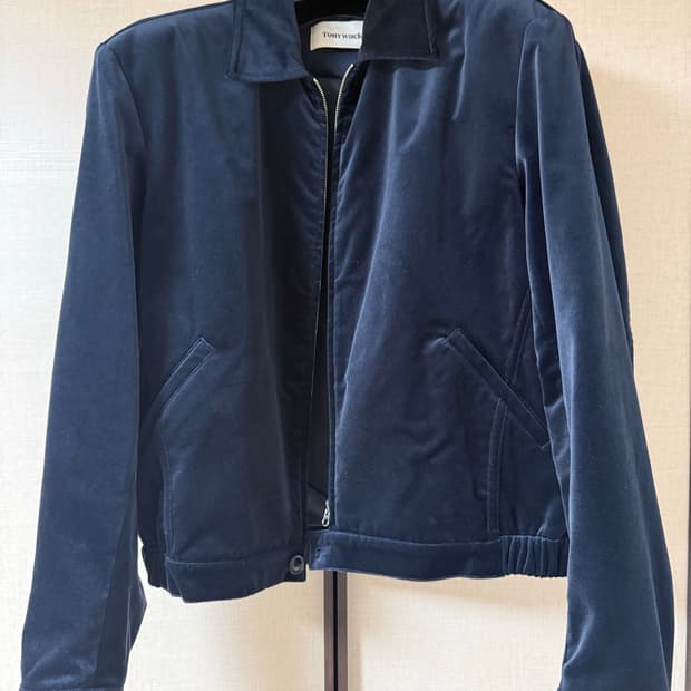 토니웩 벨벳 블루종 자켓 xl 판매