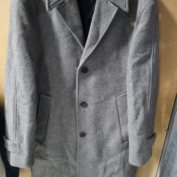토니웩 남성 울 롱코트 