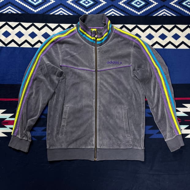 아디다스 벨루어 트랙탑(실측확인)