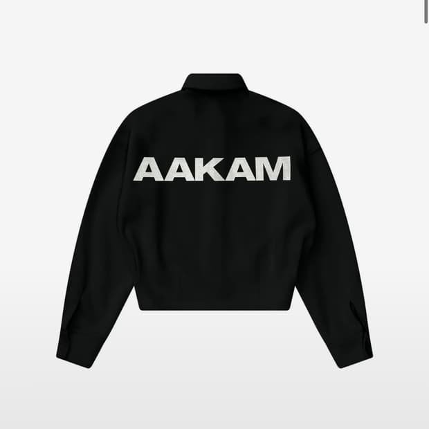 aakam Printed Crop Jacket