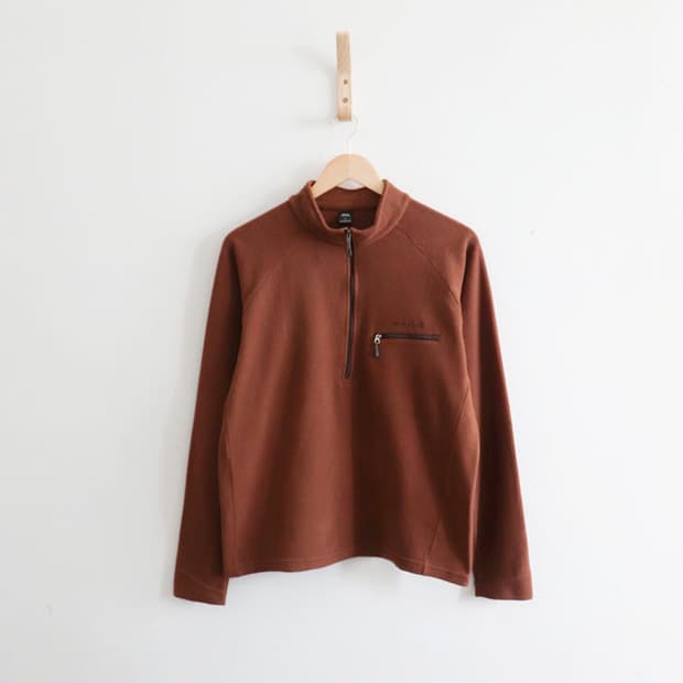 Montbell fleece half zip up