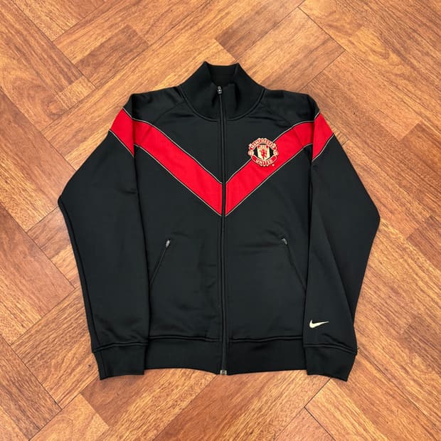 XL 나이키 맨체스터유나이티드 06/07 시즌 트레이닝 트랙탑 져지