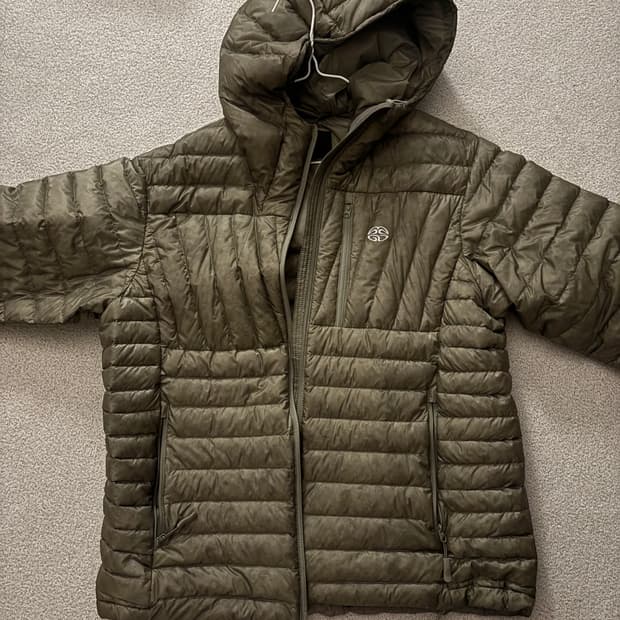 마하그리드 경량 후드 다운 패딩 (S)