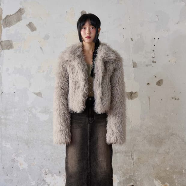 네이키드서프클럽 퍼 자켓