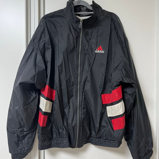 아디다스 빈티지 바람막이 자켓