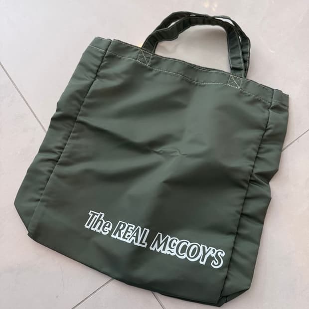 THE REAL MCCOYS ECO BAG 리얼 맥코이 에코백