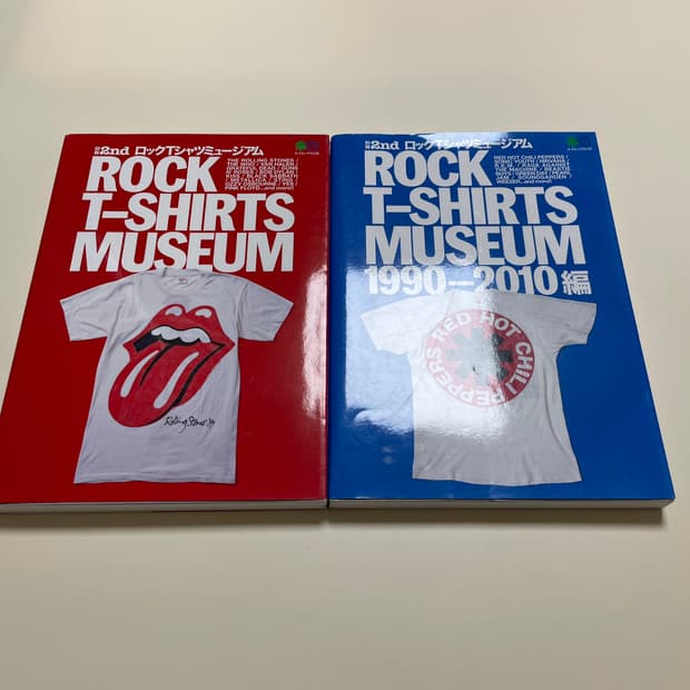 락 밴드 티셔츠 아카이브 책 (Rock T-Shirt Museum)