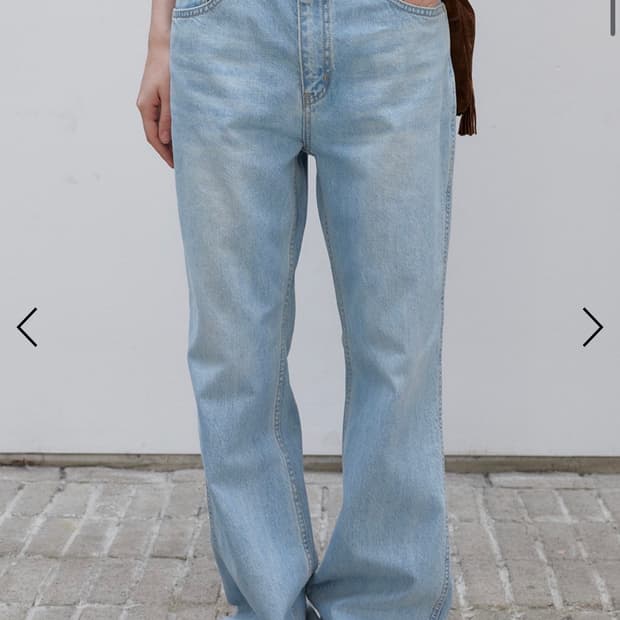 NCFV low denim pants - light blue