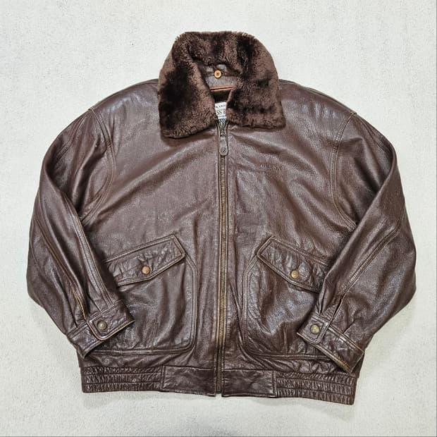 Guess A-2 레더 자켓 L