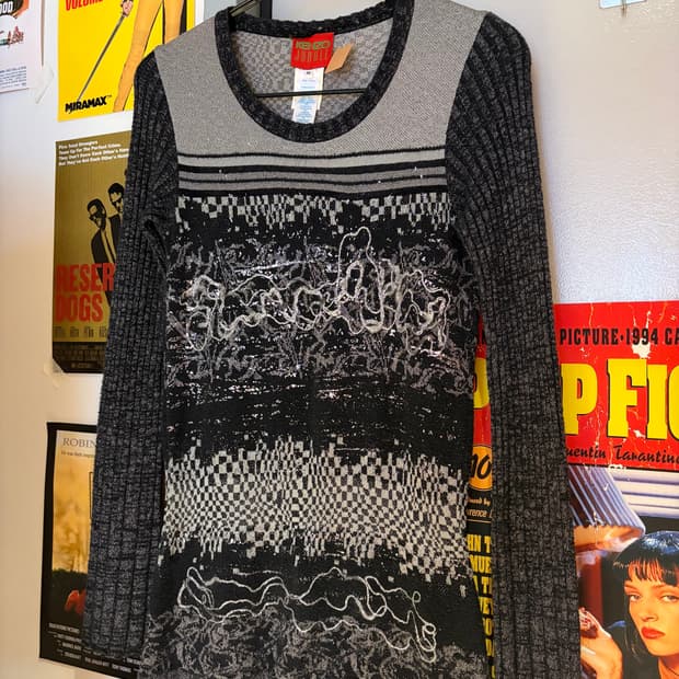 겐조 정글 니트 긴팔티