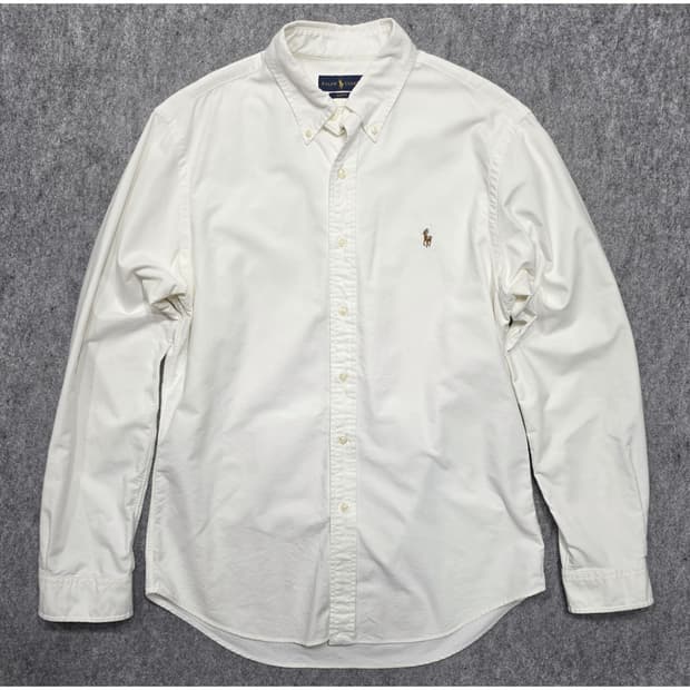 폴로 랄프로렌 슬림핏 멀티포니 옥스포드 셔츠 L