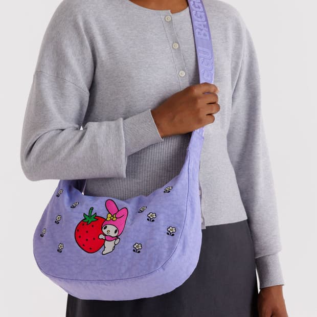 baggu 크레센트 바쿠백 미디움 나일론백 마이멜로디