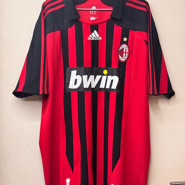 아디다스 AC밀란 07 08 사이즈 XL 유니폼 