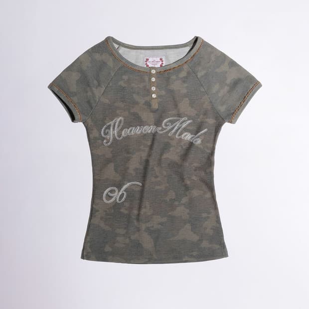 스컬프터 카모 반팔티