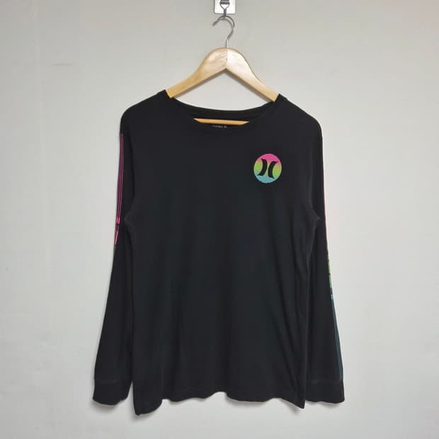 헐리hurley 사이드 디테일 y2k티셔츠 XL - T8