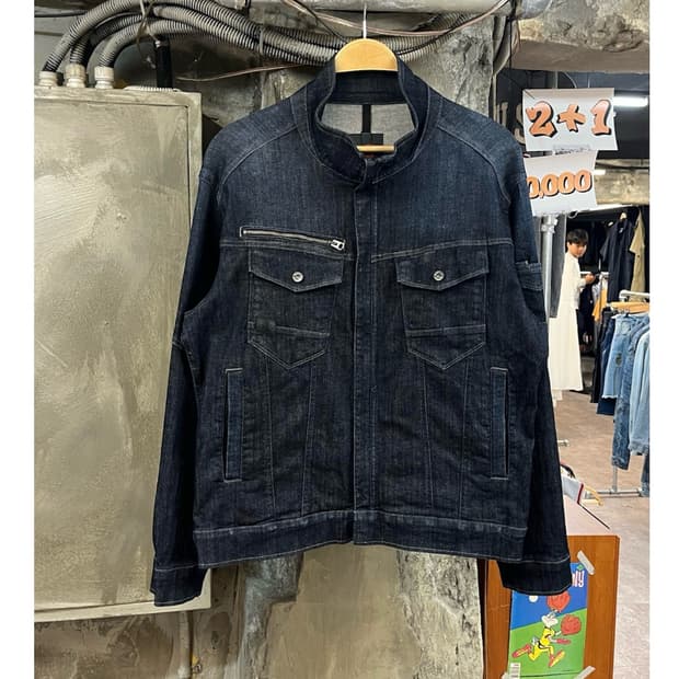빈티지 BURTLE 데님 워크 트러커 자켓 3L #csz4033