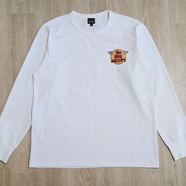 리얼맥코이 로고 롱슬리브 xl(42)