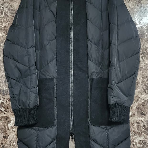 솔리드옴므 우영미  구스울코트패딩 46