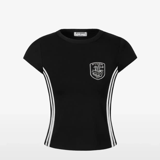 이와이이알 Shield Logo Short Sleeve Top