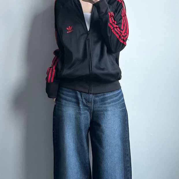 아디다스 유로파 검빨 트랙탑 져지