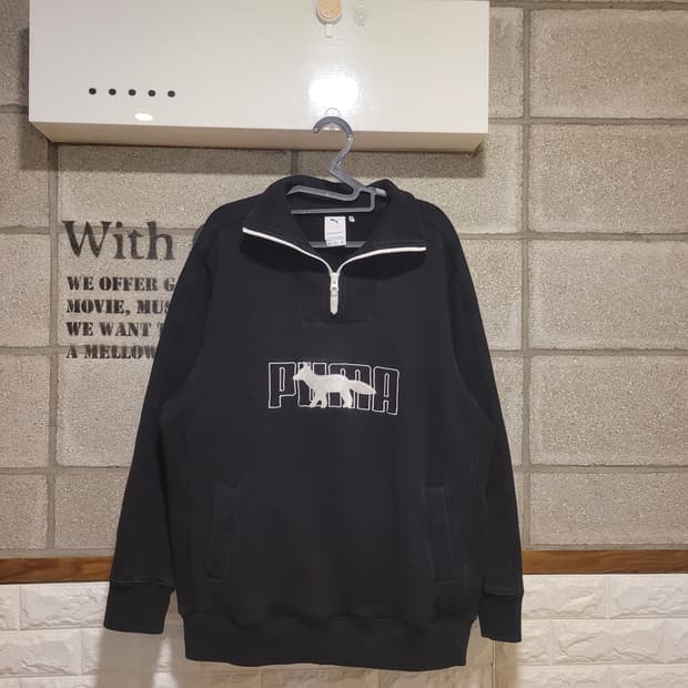 푸마 X 메종키츠네 하프집업 M