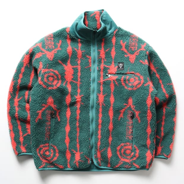 슈프림x남이서팔 21ss 플리스 자켓  