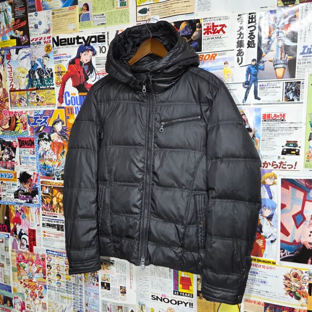JPN 니콜 절개 라인 락시크 투웨이 덕다운 패딩 점퍼 