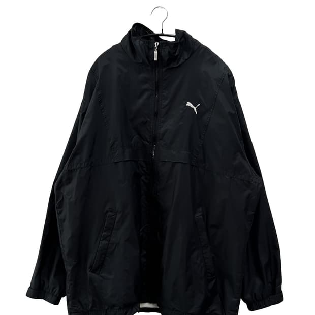 푸마 자수로고 우븐 바람막이 자켓