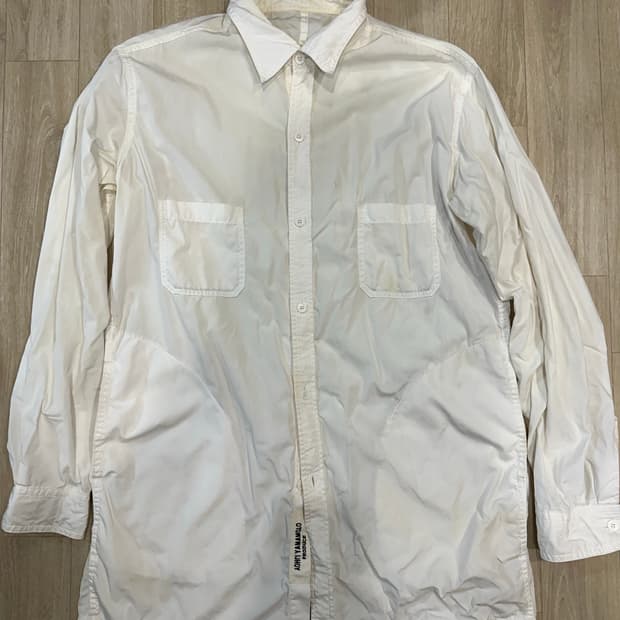 요지야마모토 뿌르옴므 셔츠 자켓