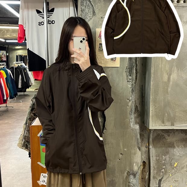 퓨마 바람막이 브라운 XL #csz1385
