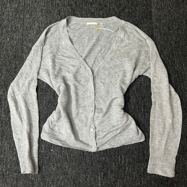 일본 GU 회색 가디건