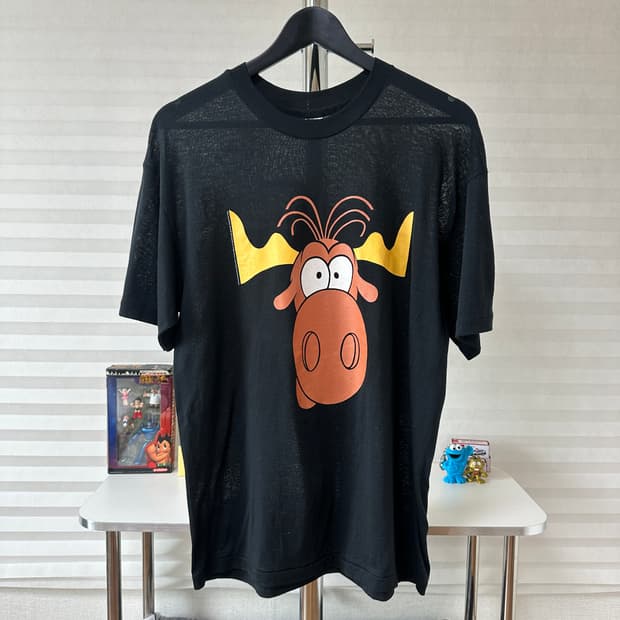 90s Bullwinkle Taco Bell Licensed 반팔