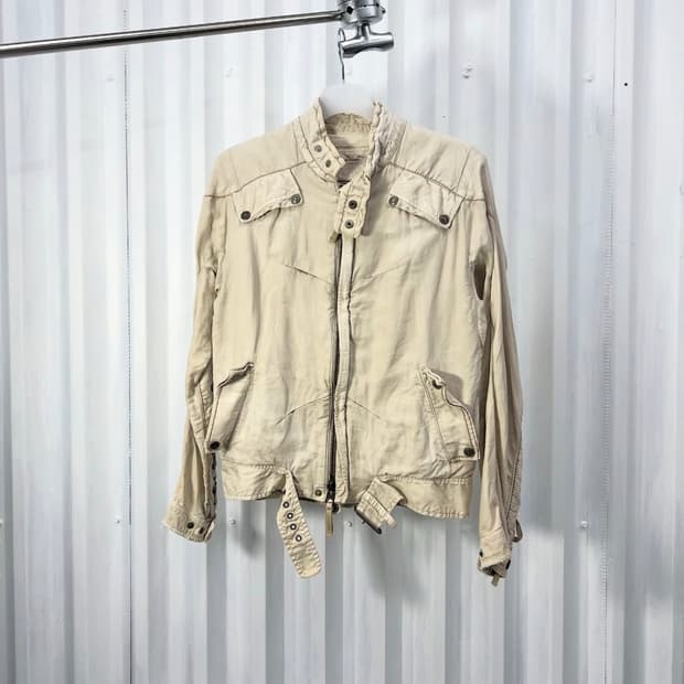 90s) Girbaud biker jk