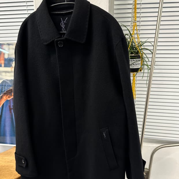 YSL 생로랑 울 자켓 코트
