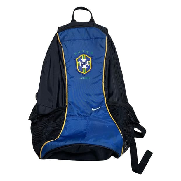 나이키 브라질 축구 국가대표팀 스타디움 백팩 블루