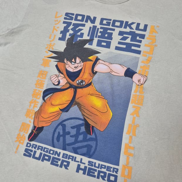 [L] 드래곤볼 오피셜 티셔츠 -212