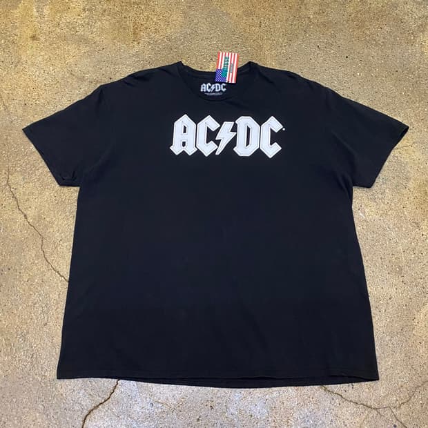 USA 빈티지 ACDC 공식굿즈 밴드티 락티 