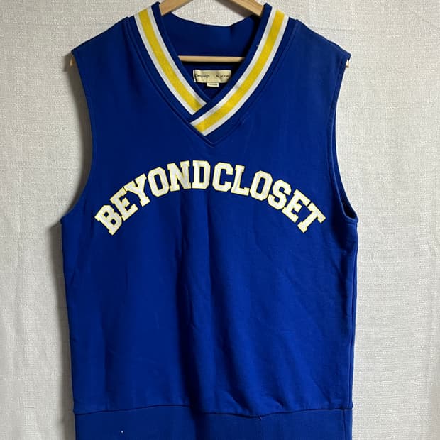 공용 비욘드 클로젯 니트 조끼 베스트 M