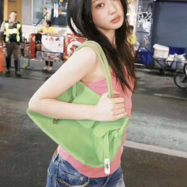 (바로배송) 키키 젤리 버킨백 민트 새상품💚