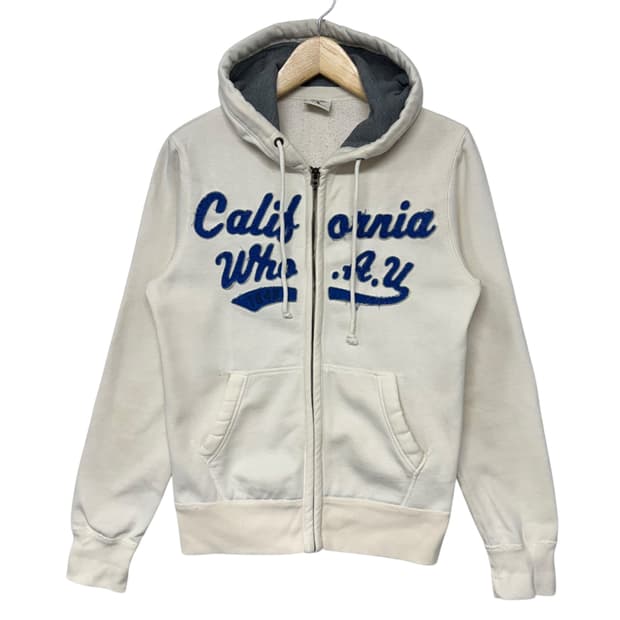 후아유 아치로고 후드집업