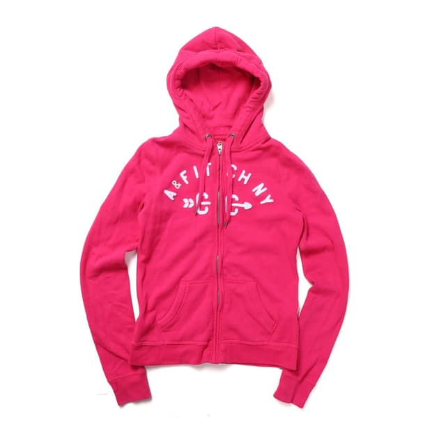아베크롬비 Abercrombie & Fitch Logo Hood Zip
