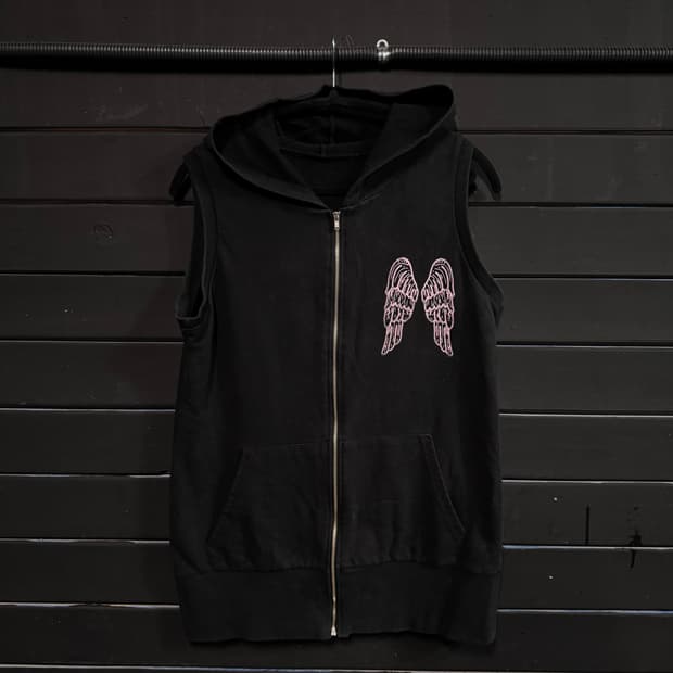 Vintage wing hooded sleeve