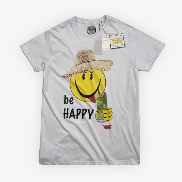 [M] VAIA BE HAPPY T-shirt (dead-stock)