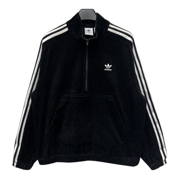 아디다스 코듀로이 하프집업 맨투맨 XL