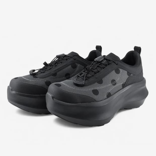 송이송이×야세 플랫폼 도트 스니커즈