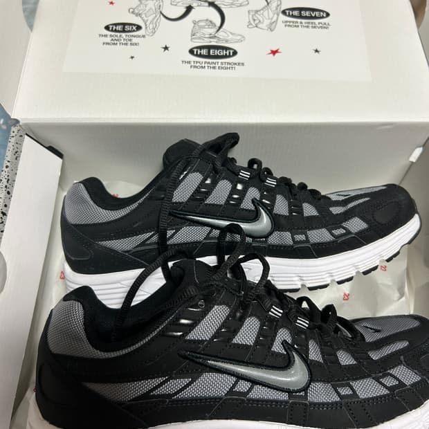 나이키 블랙실버 p 6000