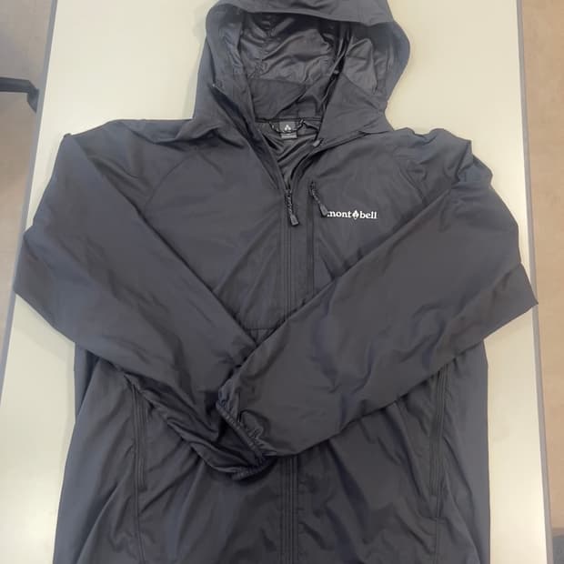 몽벨 바람막이 블랙 L