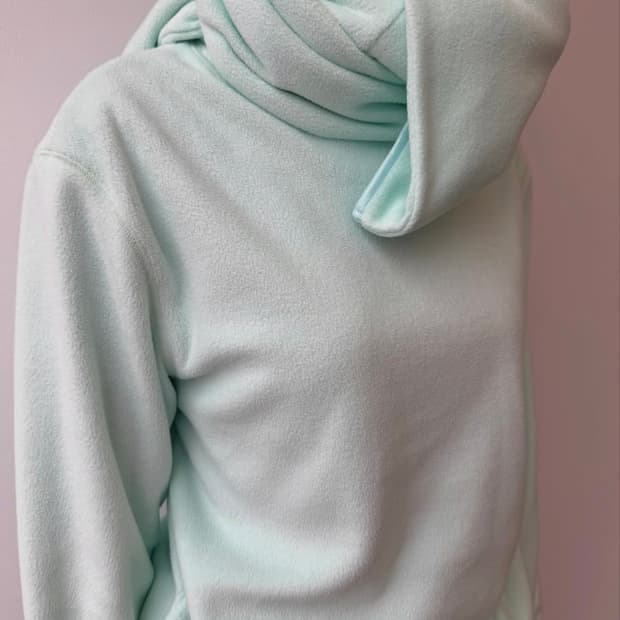 jichoi 25-004 MICRO POLAR FLEECE HOODIE