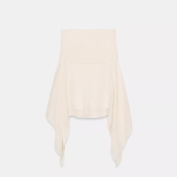 ZARA 플루이드 언밸런스 스커트