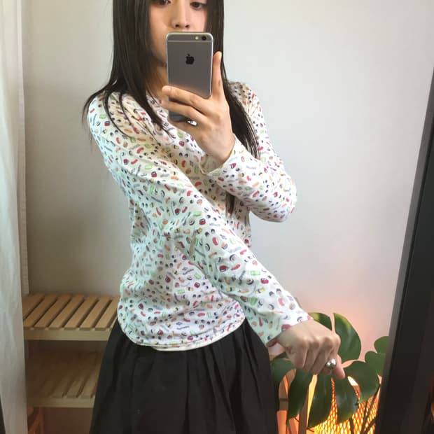 rough natural charm sushi long sleeve